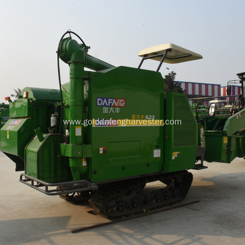 rice combine harvester new style farmer use